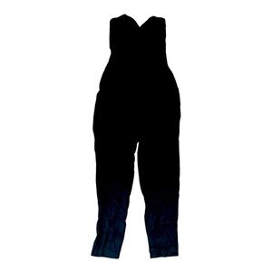 H&M Conscious Black Anti-slip Sleeveless Corset Overalls Jumpsuit Romper Size 4